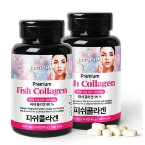 قرص کلاژن ماهی سه ماهه خارجی اصل نوتریدی Nutri D-DAY Premium Fish Collagen