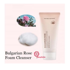 فوم رز بلغاری نیچر ریپابلیک Nature republic Bulgarian Rose foam cleanser