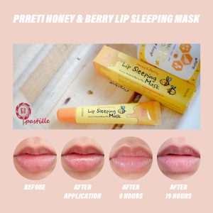 ماسک لب عسل اقاقیا و توت پرتی Prreti Honey and Berry Lip Sleeping Mask