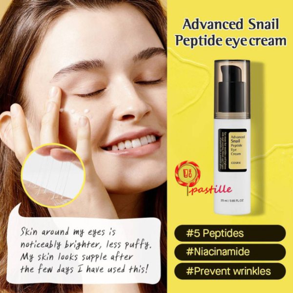 کرم دور چشم پپتید حلزون پیشرفته کوزارکس COSRX Advanced Snail Peptide Eye Cream